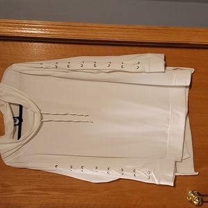 Lace Up Long Sleeve Top